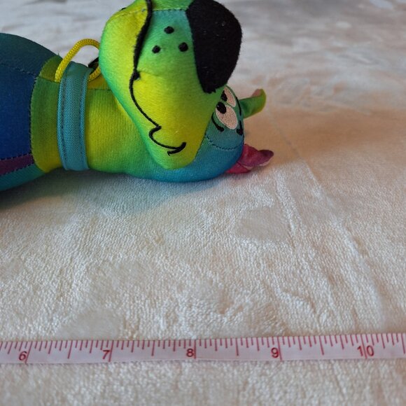 Toy Factory Scooby Doo 9” Rainbow Tie Dye Colorful Stuffed Plush Dog Toy Factory - Picture 13 of 13